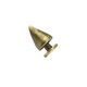 7x13mm Screw Back Metal Cone Studs (Pack of 50)